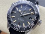 VS Factory Omega Seamaster Planet Ocean 600M 43.5mm Gunmetal Grey Dial Brushed Bezel (215.32.44.21.01.002) 1:1 Super Clone – DD8900 Movement - Image 4