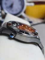 VS Factory Omega Seamaster Diver 300M 42mm Black Wave Dial Black Ceramic Bezel Stainless Steel Bracelet (210.30.42.20.01.001) 1:1 Super Clone – DD8800 Movement - Image 6