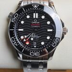VS Factory Omega Seamaster Diver 300M 42mm Black Wave Dial Black Ceramic Bezel Stainless Steel Bracelet (210.30.42.20.01.001) 1:1 Super Clone – DD8800 Movement