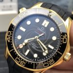 VS Factory Omega Seamaster Diver 300M 42mm James Bond 50th Anniversary 18K Yellow Gold (210.62.42.20.01.001) 1:1 Super Clone – Dandong DD8807 Movement - Image 3