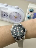 VS Factory Omega Seamaster Diver 300M 42mm 007 Edition “No Time To Die” Titanium Mesh (210.30.42.20.01.001) 1:1 Super Clone – DD8806 Movement - Image 4