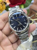 VS Factory Omega Seamaster Aqua Terra 150M 41.5mm Blue Vertical Teak Dial (231.10.42.21.03.003) 1:1 Super Clone – DD8500 Movement - Image 4