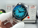 VS Factory Omega Seamaster Aqua Terra 150M 41mm Gradient Turquoise Dial (220.10.41.21.03.006) 1:1 Super Clone – DD8900 Movement - Image 6