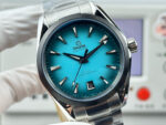 VS Factory Omega Seamaster Aqua Terra 150M 41mm Gradient Turquoise Dial (220.10.41.21.03.006) 1:1 Super Clone – DD8900 Movement - Image 4