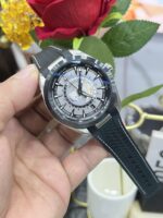 VS Factory Omega Seamaster Aqua Terra 150M Worldtimer 43mm Titanium Grey/Black Dial Ceramic Bezel (220.92.43.22.99.001) 1:1 Super Clone – DD8938 Movement - Image 5