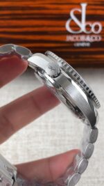 VS Factory Omega Seamaster Planet Ocean 600M GMT 43.5mm “Tai Chi” Black/White Bezel (215.30.44.22.01.001) 1:1 Super Clone – DD8906 Movement - Image 6