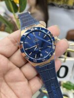 VS Factory Omega Constellation 41mm 18K Sedna Gold Blue Ceramic Bezel (131.63.41.21.03.001) 1:1 Super Clone – DD8900 Movement - Image 6