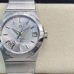 VS Factory Omega Constellation 38mm Steel Silver Dial (123.10.38.21.02.001) 1:1 Super Clone – DD8500 Movement