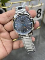 VS Factory Omega Seamaster Aqua Terra 150M 41mm Grey Dial Blue Hands (220.10.41.21.06.001) 1:1 Super Clone – DD8900 Movement - Image 4