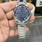 VS Factory Omega Seamaster Aqua Terra 150M 41mm Grey Dial Blue Hands (220.10.41.21.06.001) 1:1 Super Clone – DD8900 Movement