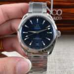 VS Factory Omega Seamaster Aqua Terra 150M 41mm Blue Dial Light Blue Accents (220.10.41.21.03.002) 1:1 Super Clone – DD8900 Movement