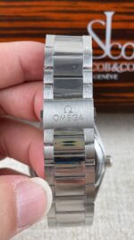 VS Factory Omega Seamaster Aqua Terra 150M 41mm Blue Dial Light Blue Accents (220.10.41.21.03.002) 1:1 Super Clone – DD8900 Movement - Image 5