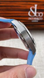 VS Factory Omega Seamaster Aqua Terra 150M 41mm Blue Dial Light Blue Rubber Strap (220.12.41.21.03.002) 1:1 Super Clone – DD8900 Movement - Image 5