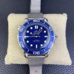 VS Factory Omega Seamaster Diver 300M 42mm James Bond 60th Anniversary Mesh (210.30.42.20.03.002) 1:1 Super Clone – DD8806 Movement - Image 2