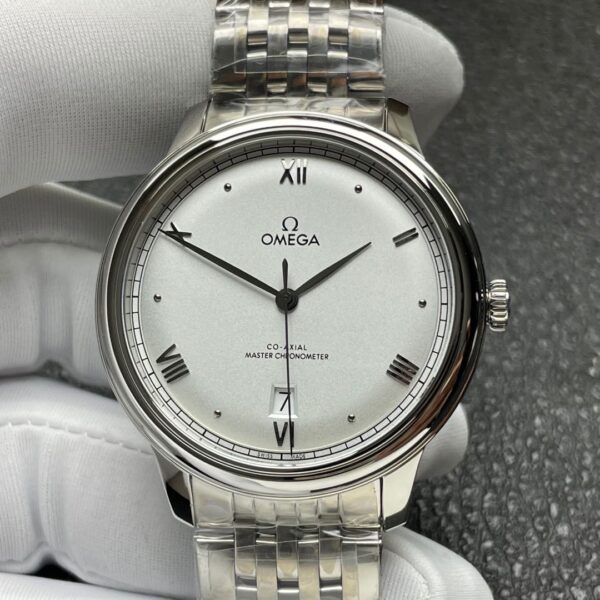 VS Factory Omega De Ville Prestige 40mm Silver Dial (434.10.40.20.02.001) 1:1 Super Clone – DD8800 Movement