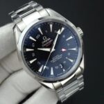 VS Factory Omega Seamaster Aqua Terra 150M GMT 43mm Blue Dial (231.10.43.22.03.001) 1:1 Super Clone – DD8605 Movement - Image 5