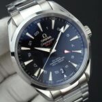 VS Factory Omega Seamaster Aqua Terra 150M GMT 43mm Blue Dial (231.10.43.22.03.001) 1:1 Super Clone – DD8605 Movement - Image 4