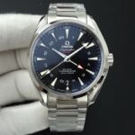 VS Factory Omega Seamaster Aqua Terra 150M GMT 43mm Blue Dial (231.10.43.22.03.001) 1:1 Super Clone – DD8605 Movement