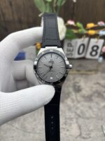 VS Factory Omega Constellation 41mm Steel Black Ceramic Bezel Silver Silk Dial (131.33.41.21.06.001) 1:1 Super Clone – DD8900 Movement