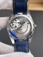 VS Factory Omega Seamaster Aqua Terra 150M 41mm Blue Dial Yellow Accents (220.12.41.21.03.001) 1:1 Super Clone – DD8900 Movement - Image 7