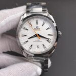 VS Factory Omega Seamaster Aqua Terra 150M 41mm White Dial Orange Accents (220.10.41.21.02.001) 1:1 Super Clone – DD8900 Movement