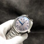 VS Factory Omega Seamaster Aqua Terra 150M 41mm Grey Dial Blue Hands (220.10.41.21.06.001) 1:1 Super Clone – DD8900 Movement - Image 3