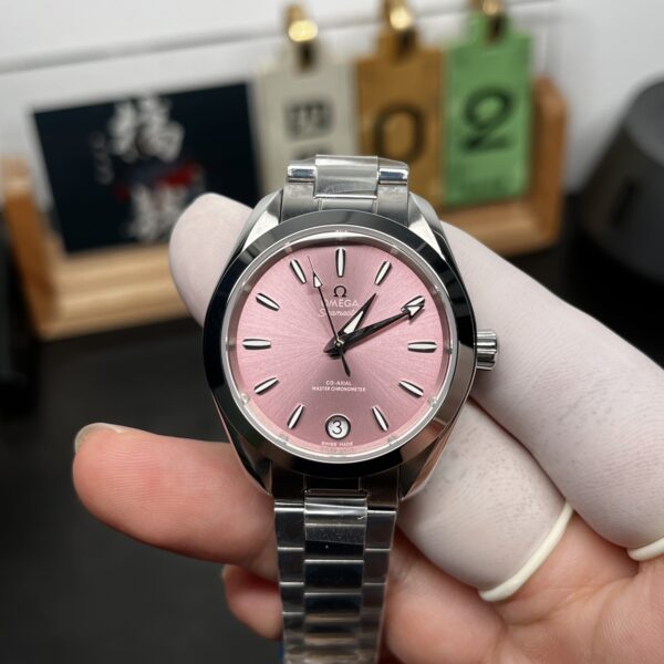 VS Factory Omega Seamaster Aqua Terra 150M 38mm “Shades” Pink Dial (220.10.38.20.10.003)1:1 Super Clone – DD8800 Movement