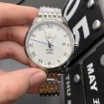 VS Factory Omega De Ville Prestige 39.5mm Silver Dial Rose Gold Accents (424.10.40.20.02.002) 1:1 Super Clone – DD2500 Movement