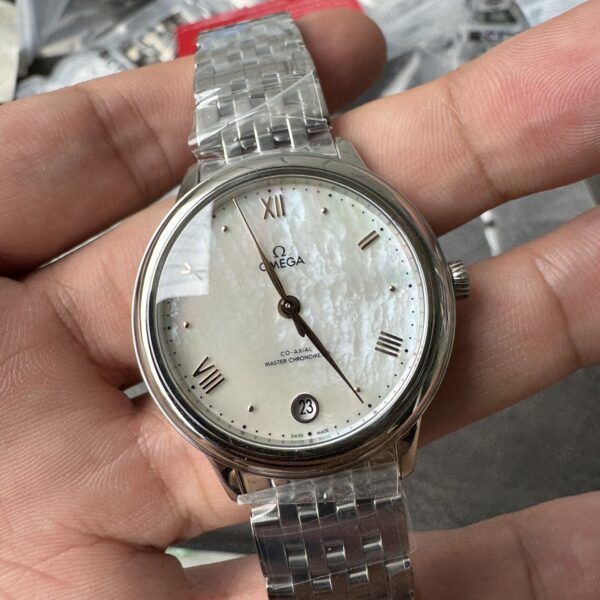 VS Factory Omega De Ville Prestige 34mm Mother-of-Pearl Dial (434.10.34.20.05.001) 1:1 Super Clone -DD8800 Movement