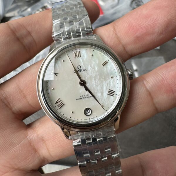 VS Factory Omega De Ville Prestige 34mm Mother-of-Pearl Dial (434.10.34.20.05.001) 1:1 Super Clone -DD8800 Movement