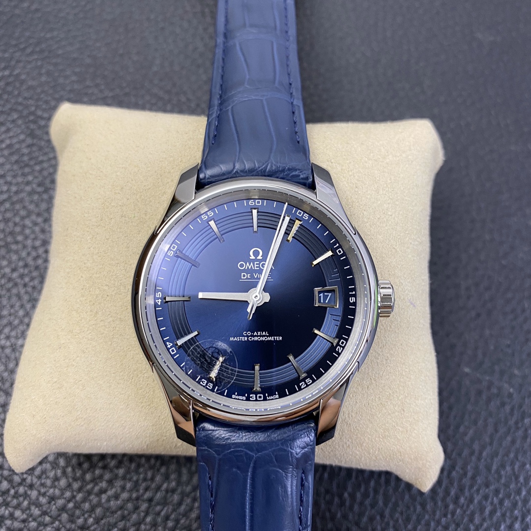 vsf-13941-83ab09c29e-i1588558090_4211_0-1 VS Factory Omega De Ville Hour Vision 41mm Blue Dial (433.13.41.21.03.001) 1:1 Super Clone – DD8900 Movement - Image 1