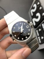 VS Factory Omega Constellation Co-Axial 38mm Black Diamond Dial (123.10.38.21.51.001) 1:1 Super Clone – DD8500 Movement - Image 3