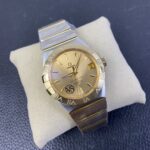 VS Factory Omega Constellation Co-Axial 38mm Two-Tone Champagne Dial (123.20.38.21.08.001) 1:1 Super Clone – DD8500 Movement - Image 3