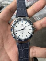 VS Factory Omega Constellation Master Chronometer 41mm White Dial Blue Ceramic Bezel (131.33.41.21.04.001) 1:1 Super Clone – DD8900 Movement - Image 2