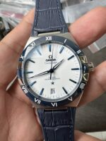 VS Factory Omega Constellation Master Chronometer 41mm White Dial Blue Ceramic Bezel (131.33.41.21.04.001) 1:1 Super Clone – DD8900 Movement - Image 4
