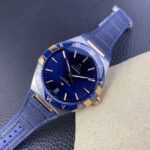 VS Factory Omega Constellation Master Chronometer 41mm Two-Tone Sedna Gold Blue Ceramic (131.23.41.21.03.001) 1:1 Super Clone -DD8900 Movement - Image 5