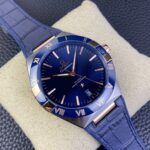 VS Factory Omega Constellation Master Chronometer 41mm Two-Tone Sedna Gold Blue Ceramic (131.23.41.21.03.001) 1:1 Super Clone -DD8900 Movement - Image 6
