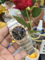 VS Factory Omega Constellation Co-Axial 38mm Two-Tone Sedna Gold Brown Dial (123.20.38.21.13.001) 1:1 Super Clone -DD8500 Movement - Image 5