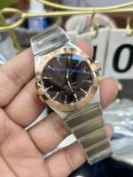 VS Factory Omega Constellation Co-Axial 38mm Two-Tone Sedna Gold Brown Dial (123.20.38.21.13.001) 1:1 Super Clone -DD8500 Movement - Image 4