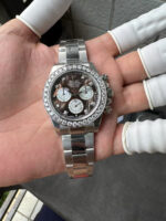 VS Factory Rolex Cosmograph Daytona Black Mother of Pearl (MOP) Diamond Dial & Bezel (116509 Custom) 1:1 Super Clone – DD4130 Movement