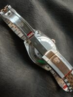 VS Factory Rolex Datejust 36 Two-Tone Everose Gold Slate Fluted Motif Diamond Dial (126231) 1:1 Super Clone – DD3235 Movement - Image 7