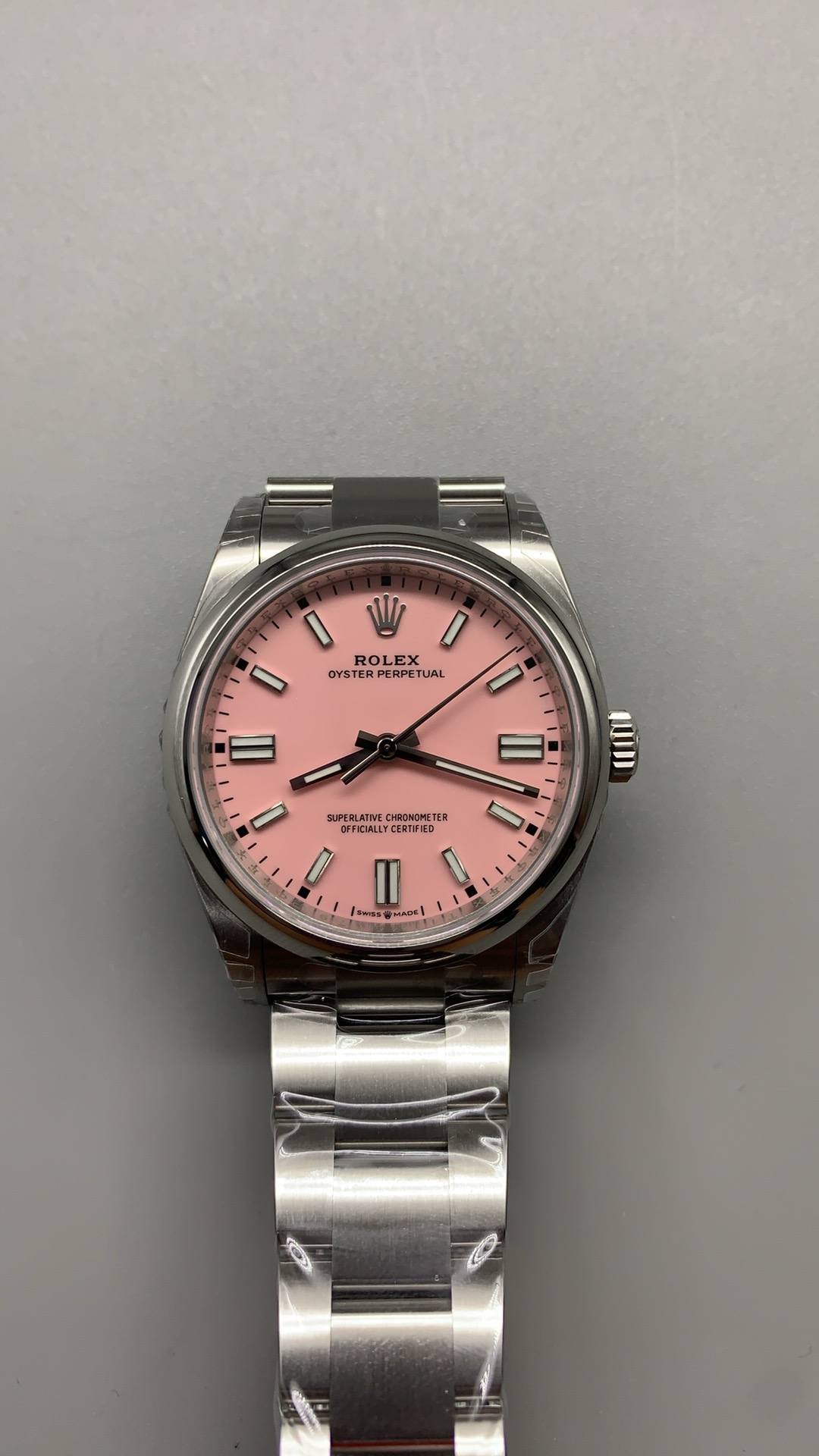 vsf-14348-c380dfc4a1-i1766330020689_4682_0_0-1 VS Factory Rolex Oyster Perpetual 36mm “Candy Pink” (126000) 1:1 Super Clone – DD3230 Movement - Image 1