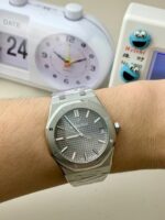 VS Factory Audemars Piguet Royal Oak 41mm 15510ST Grey Dial 1:1 Super Clone – DD4302 Movement - Image 4