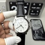 VS Factory Panerai Luminor BiTempo 44mm White Dial PAM01367 1:1 Super Clone – DDP.9012 Movement