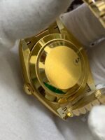 VS Factory Rolex Day-Date 40 Yellow Gold White Baguette Diamond Dial (228238) V2 1:1 Super Clone – DD3255 Movement - Image 7