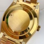 VS Factory Rolex Day-Date 40 Yellow Gold Champagne Baguette Diamond Dial (228238) V2 1:1 Super Clone – DD3255 Movement - Image 8