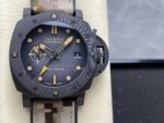 VS Factory Panerai Submersible GMT Navy SEALs Carbotech 44mm PAM01324 1:1 Super Clone – DDP.900/GMT Movement
