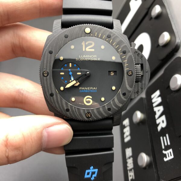VS Factory Panerai Submersible 1950 Carbotech 47mm PAM00616 1:1 Super Clone – DDP.9000 Movement