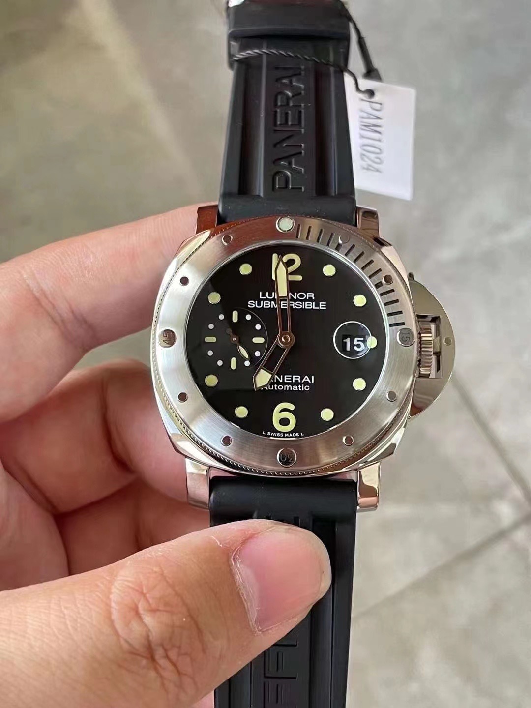 vsf-14811-12c5e759c0-a1716465086255_2253-1 VS Factory Panerai Luminor Submersible 44mm PAM01024 1:1 Super Clone – DD Engine Movement - Image 1
