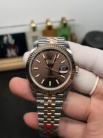 VS Factory (VSF) Rolex Datejust 41 126331 “Chocolate Dial” Two-Tone Everose Gold 1:1 Super Clone – DD3235 Movement - Image 2